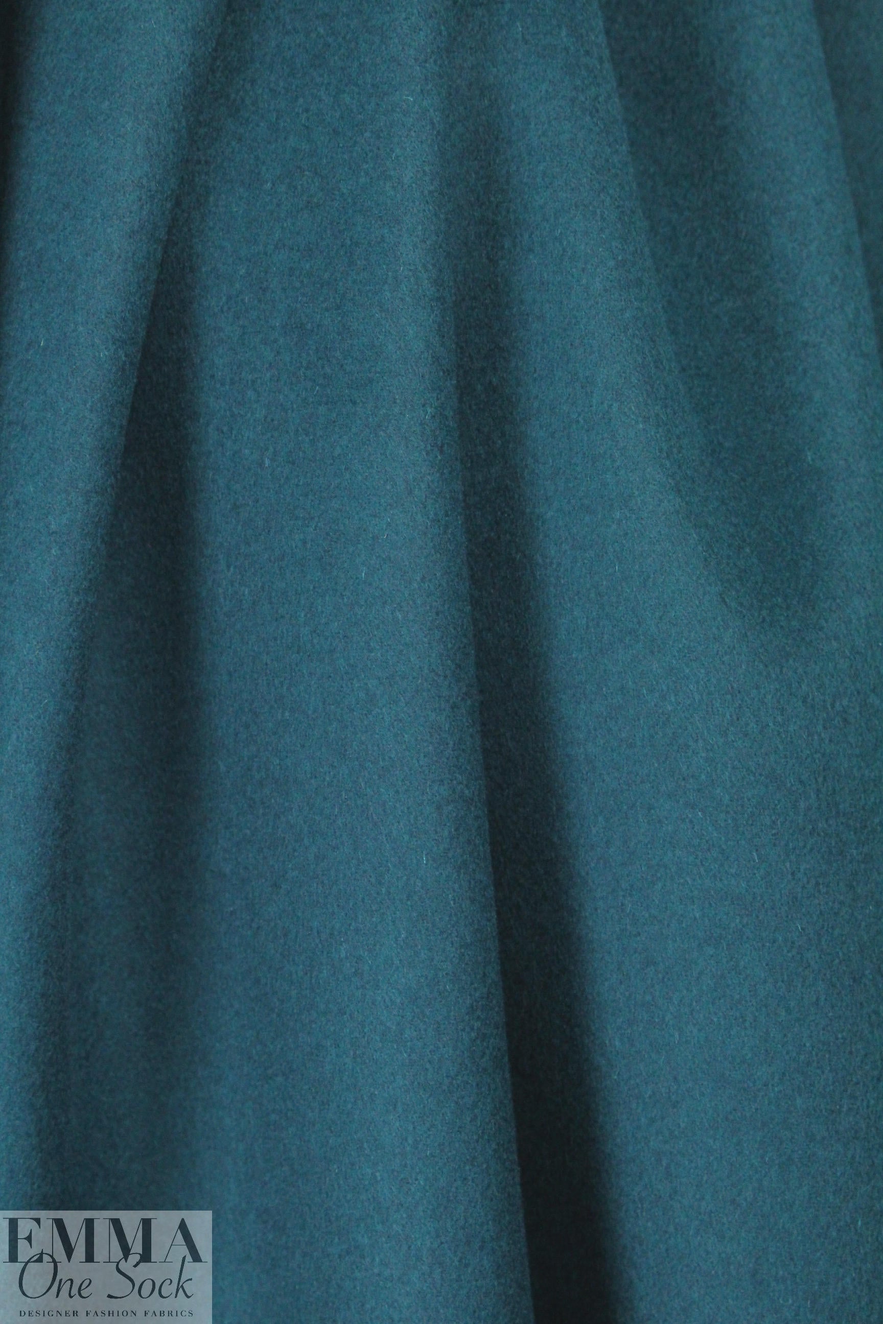 Italian wool/angora doublecloth coating - mallard 2.325 yds