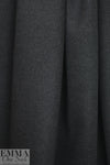 Italian wool/angora luxury coating - off black heather .75 yds