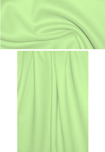 Italian wool/angora doublecloth coating - pistachio 2.5 yd