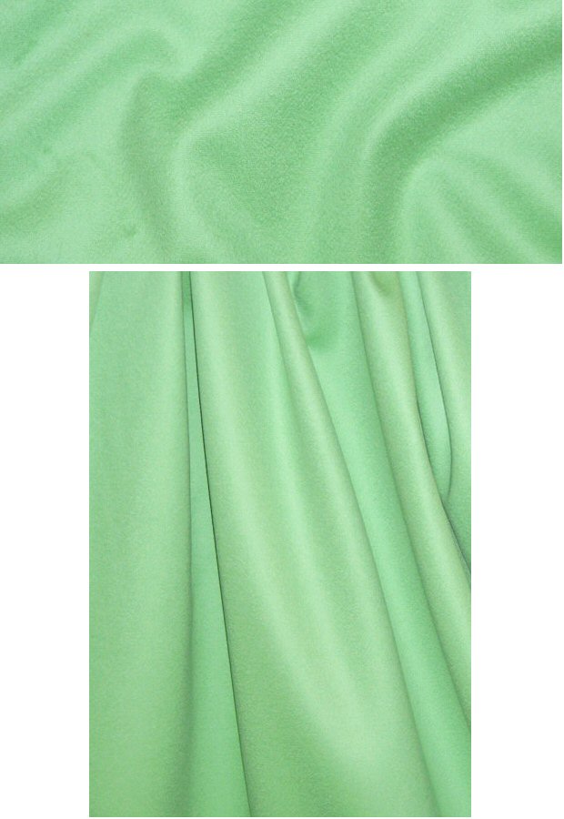 Italian wool/angora doublecloth coating - spearmint 2 yds
