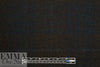 Italian copper/indigo plaid wool blend suiting