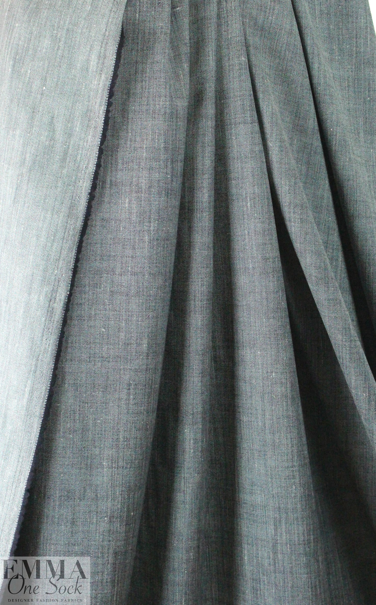 The0ry Italian blue wool blend stretch denim