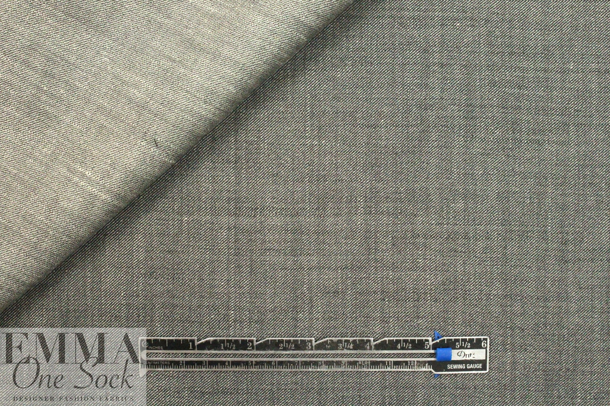 The0ry Italian gray wool blend stretch denim