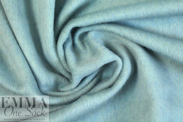 Rebecca Tayl0r furry wool blend coating - robin's egg