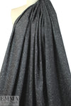 Italian black/white wool blend herringbone tweed suiting