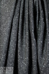 Italian black/white wool blend herringbone tweed suiting