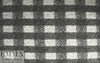Italian black/gray/silvery white dotted wool fleece knit