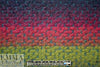 Italian ombre' dotted wool fleece knit 2.25 yd