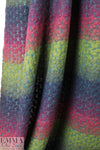 Italian ombre' dotted wool fleece knit 2.5 yd