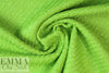 Italian fresh lime wool boucle' woven coating 2.375 yd