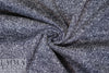 famous designer wool/cashmere doublecloth - navy/white 1.125 yds