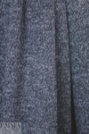 famous designer wool/cashmere doublecloth - navy/white 2.125 yd