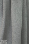 famous designer wool/cashmere doublecloth - gray melange
