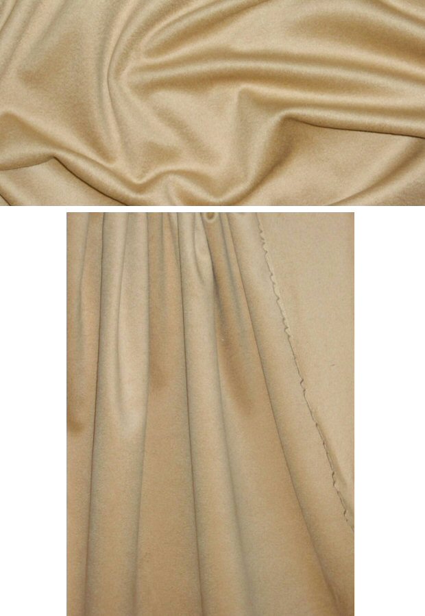 Italian camel wool/cashmere/angora woven 2.625 yds
