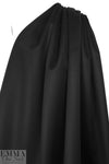 famous designer wool/cashmere coating - black