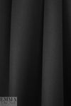 famous designer wool/cashmere coating - black 3 yd