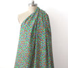 Italian luxury 'floral bliss' wool crepe