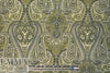 NY designer boa paisley medallion vintage wool challis
