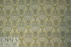 NY designer boa paisley medallion vintage wool challis