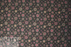 NY designer magenta/teal vintage medallion wool challis .66 yds