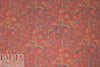 NY designer vintage fanciful floral wool challis