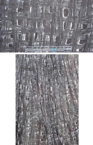 J. Crew visc/wool challis - 'urban crosshatch' 2.75 yds