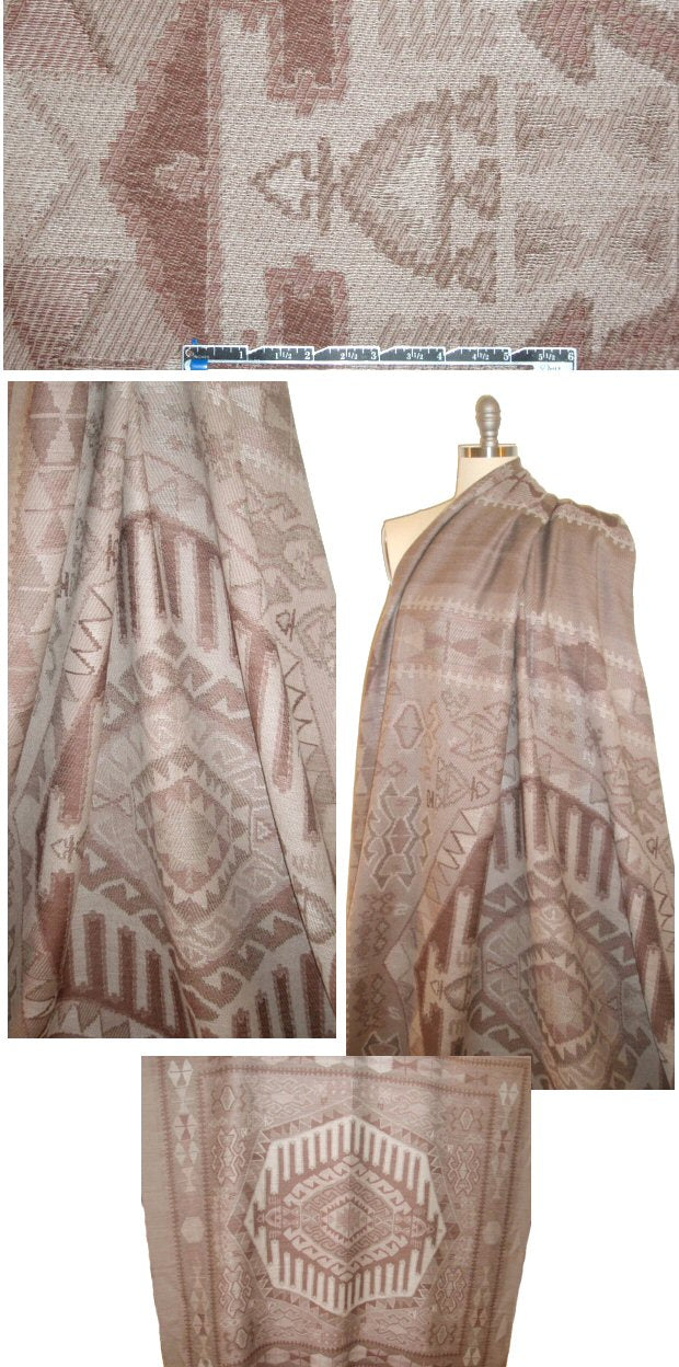 Italian southwest PANEL fancy all-wool jacquard weave