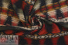 NY designer southwest graphic heavy wool coating