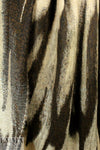 Italian wool/angora abstract design coating - earth .875 yds