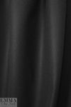famous designer virgin wool coating - black