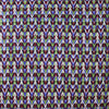 Italian 'banded chevrons' jacquard woven backed wool coating 2.25 yd