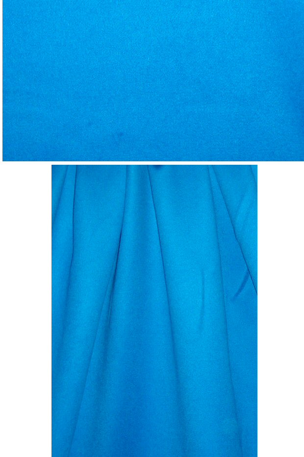 Italian wool/angora doublecloth coating - cobalt 2.95 yds