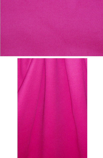 Italian wool/angora doublecloth - fuschia rose .875 yds