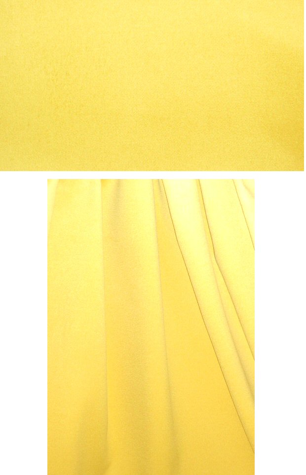 Italian wool/angora doublecloth coating - aureolin