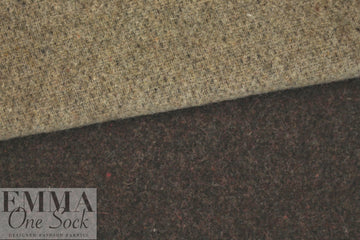 Italian brushed wool doublecloth coating - earthtones .75 yds