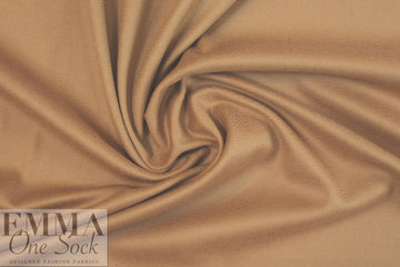 Italian virgin wool coating - camel