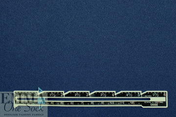 NY designer woven wool blend coating - dark navy