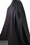 Italian wool doublecloth coating - mulberry/sapphire 1 yard
