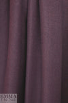 NY designer wool/alpaca coating - deep plum