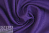 Italian virgin wool knit coating - purple