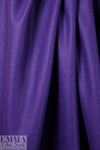 Italian virgin wool knit coating - purple