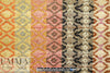 Italian wool 'fairisle' jacquard coating - autumn tones