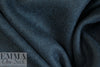Italian virgin wool knit coating - deep teal