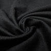 French wool blend melton coating - black