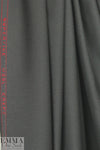 100% wool crepe - ELEPHANT GRAY 2 yd