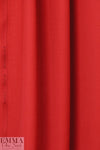 100% wool crepe - RED 2 yd