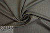 Italian wool crepe suiting - cool earth tweed 1.875 yd
