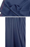 100% wool crepe - NAVY 1.125 yds