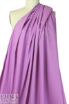 Lanerie Grosber stretch wool crepe - lilac pink