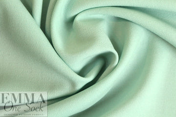 Lanerie Grosber stretch wool crepe - mint